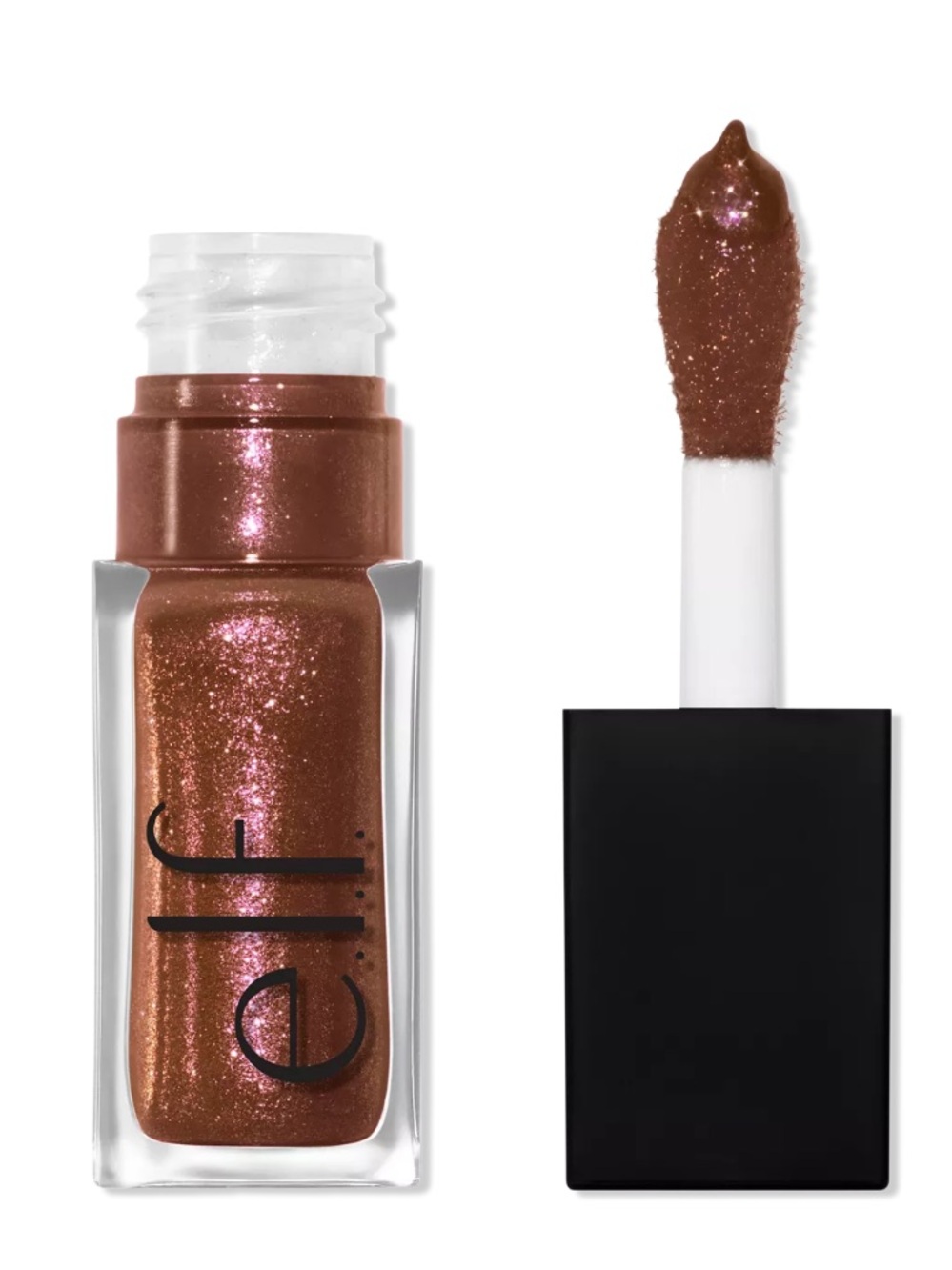 e.l.f. Cosmetics Glow Reviver Lip Oil Glimmer in Chocoluxe 7.6ml BRAND NEW